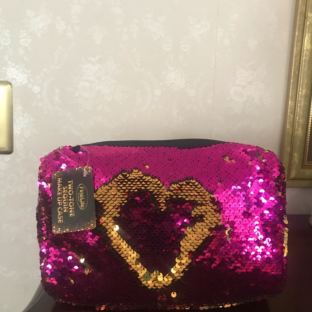 new two tone sequin case